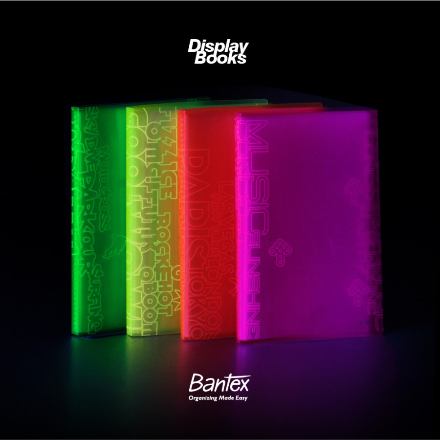 

Bantex Display Book Jolly Bright Size Folio