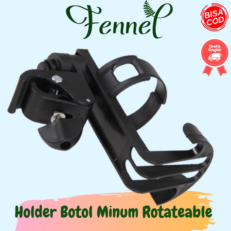 Holder Botol Minum Rotateable Sepeda Stroller Kereta Bayi R2229