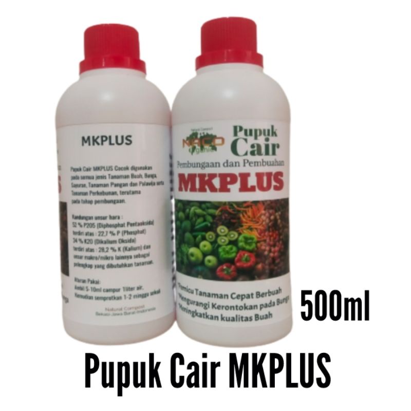 MKPLUS Pupuk MKP Cair Lengkap,Pupuk Buah MKP Cair