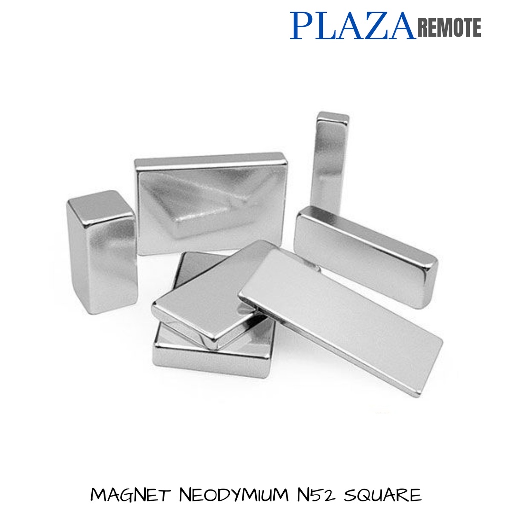 STRONG MAGNET NEODYMIUM KOTAK N52 NdFeB SQUARE 10X10X10