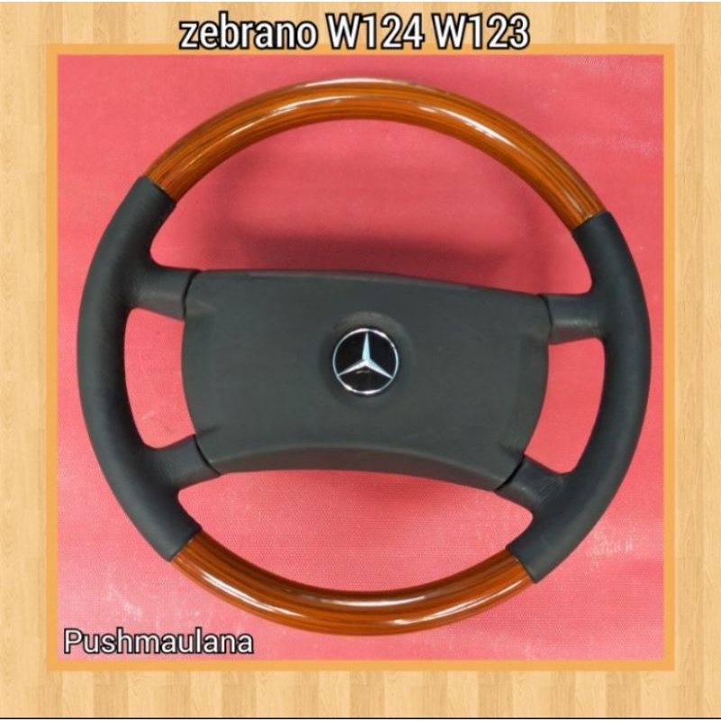 TT Setir Mercy Boxer w124 - Stir Tiger W123 Wood Zebrano