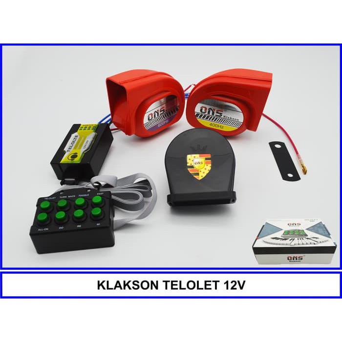KLAKSON TELOLET 12V