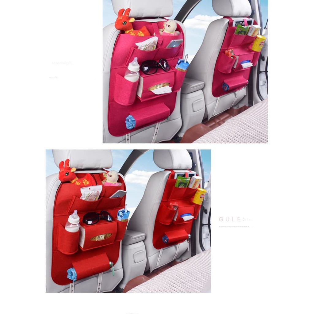 TAS JOK  MOBIL  PENYIMPANAN SERBAGUNA CAR ORGANIZER SEAT 