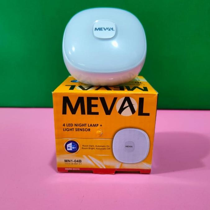 lampu tidur 4 led meval