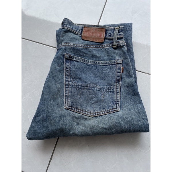 Celana Jeans Denim Second Bekas Branded Pl Edwin Selvedge Size 32
