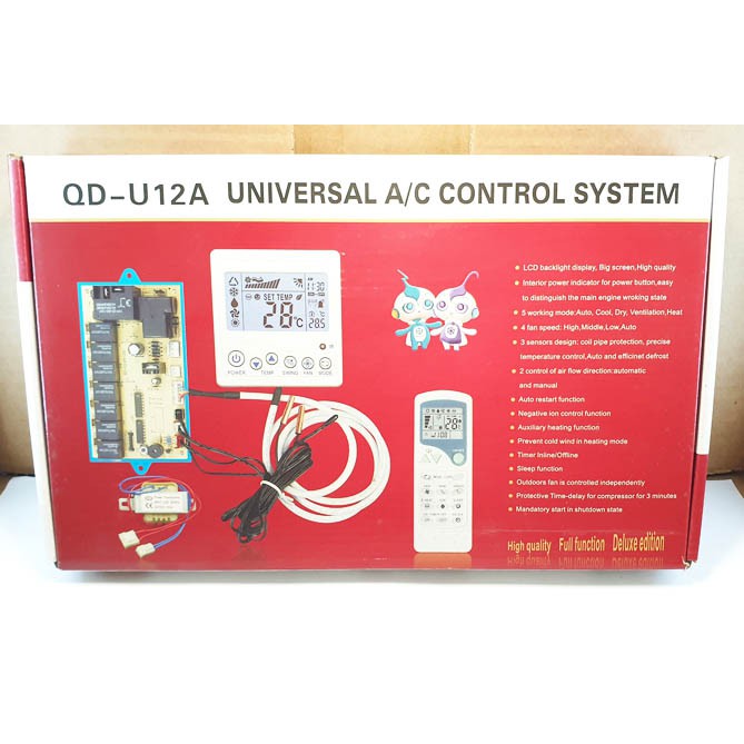 MODUL AC MULTI- PCB AC UNIVERSAL - REMOTE AC Untuk AC Standing