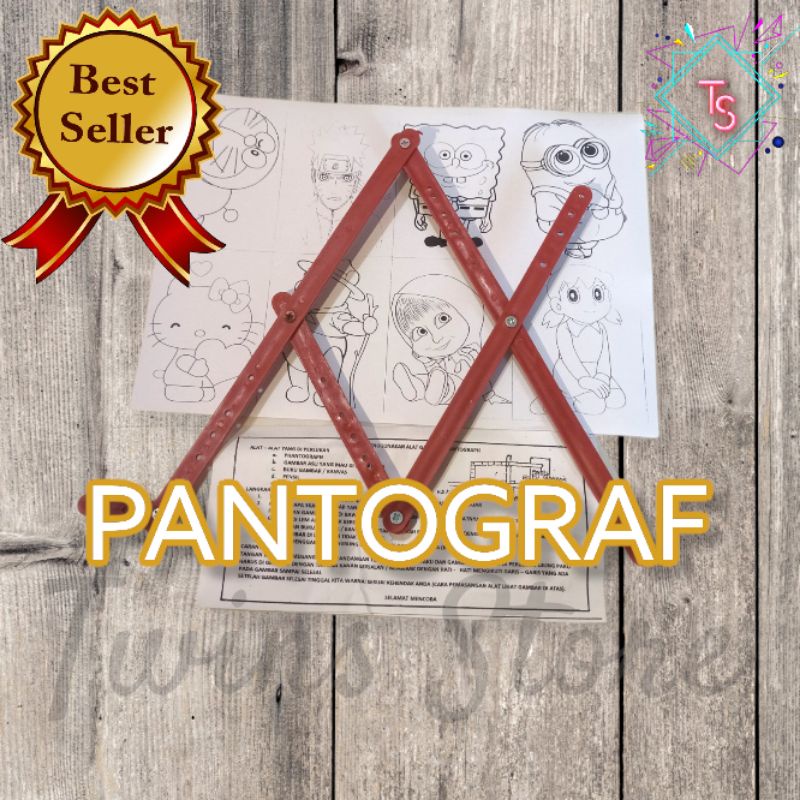 PANTOGRAF | Pantograf Pantograph Alat Bantu Menggambar