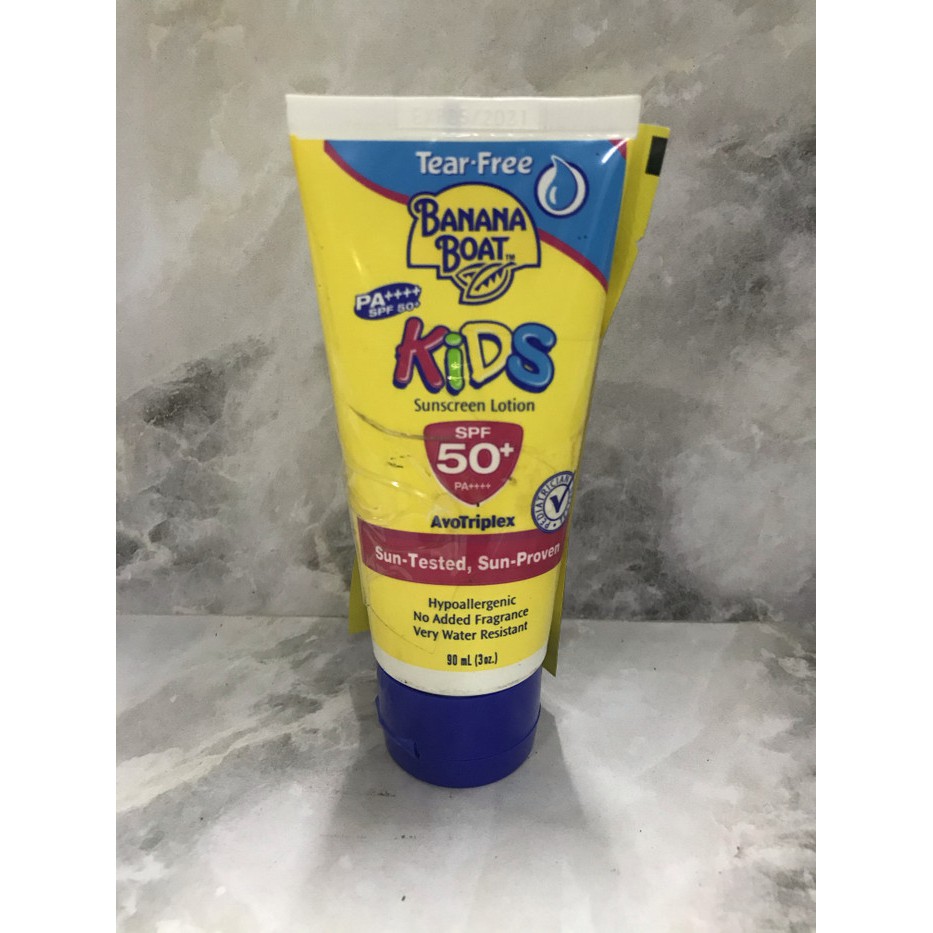 Banana Boat Kids Sunscreen Lotion 90ml