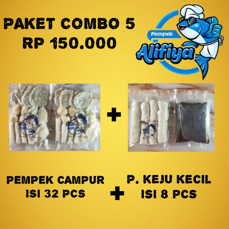 

PEMPEK ALIFIYA+PEMPEK KEJU ISI 40