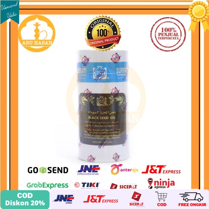 

◾COD◾ Minyak Habatussauda Cair Black Seed Oil Suratti Original Arab saudi