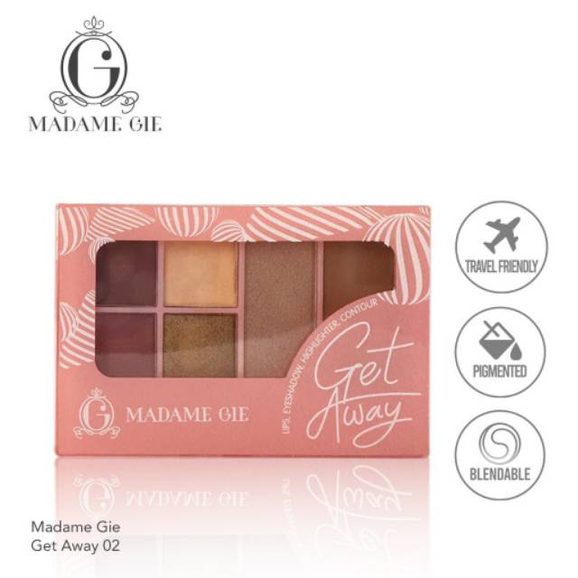 ☃️Cutezz_Ching1☃️Madame Gie Get Away Make Up Kit