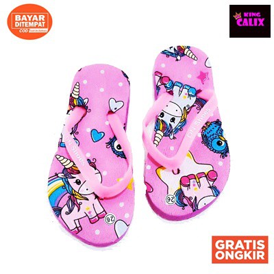 Sandal Jepit Anak Unicorn