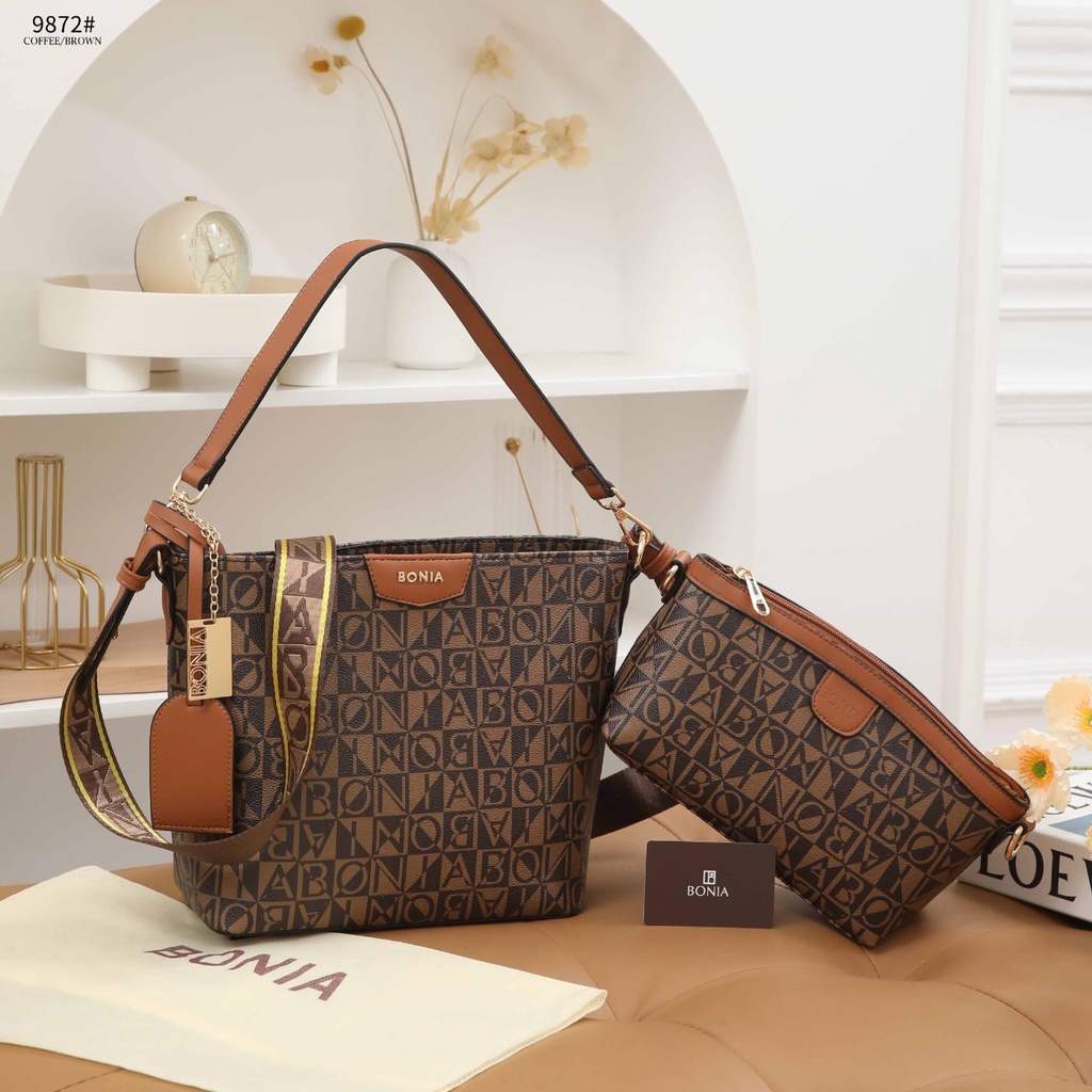 BO  9872 Handbag Shoulder Bag With Slingbag