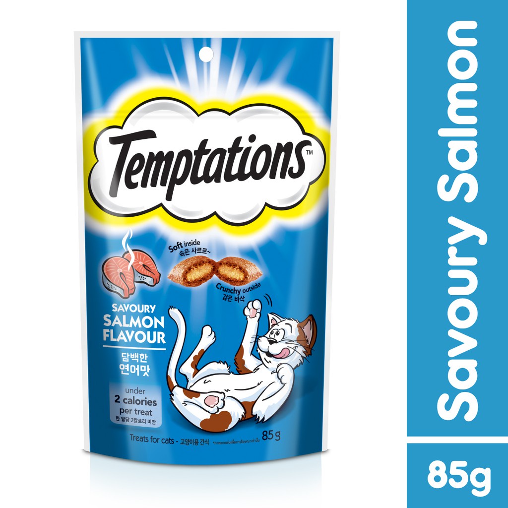 TEMPTATIONS™ Snack Kucing 85g-Savoury Salmon