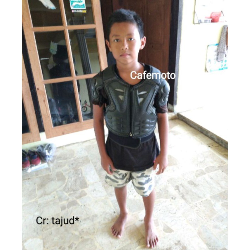 Body Armor Titan anak 5 - 12 tahun Voltz pelindung protector badan junior badan punggung