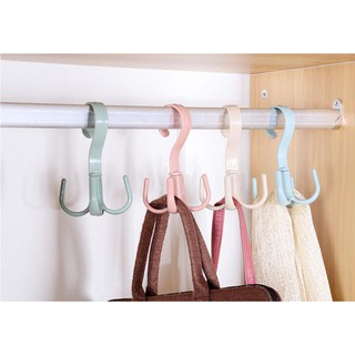 Hanger Cabang Gantungan Cantol Hijab  Handuk Baju Dinding 