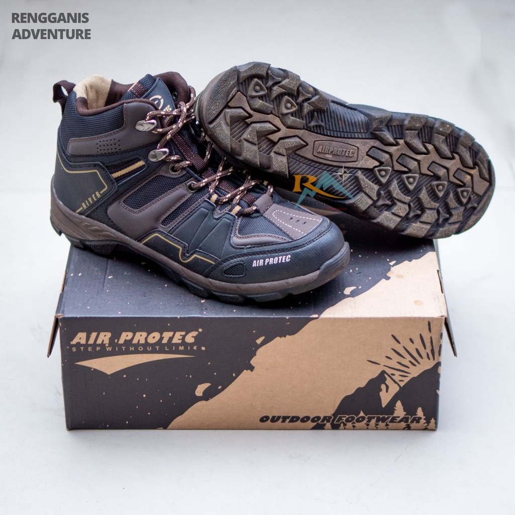 Sepatu Gunung AIR PROTECT RIVER Sepatu Hiking Pria Wanita Outdoor