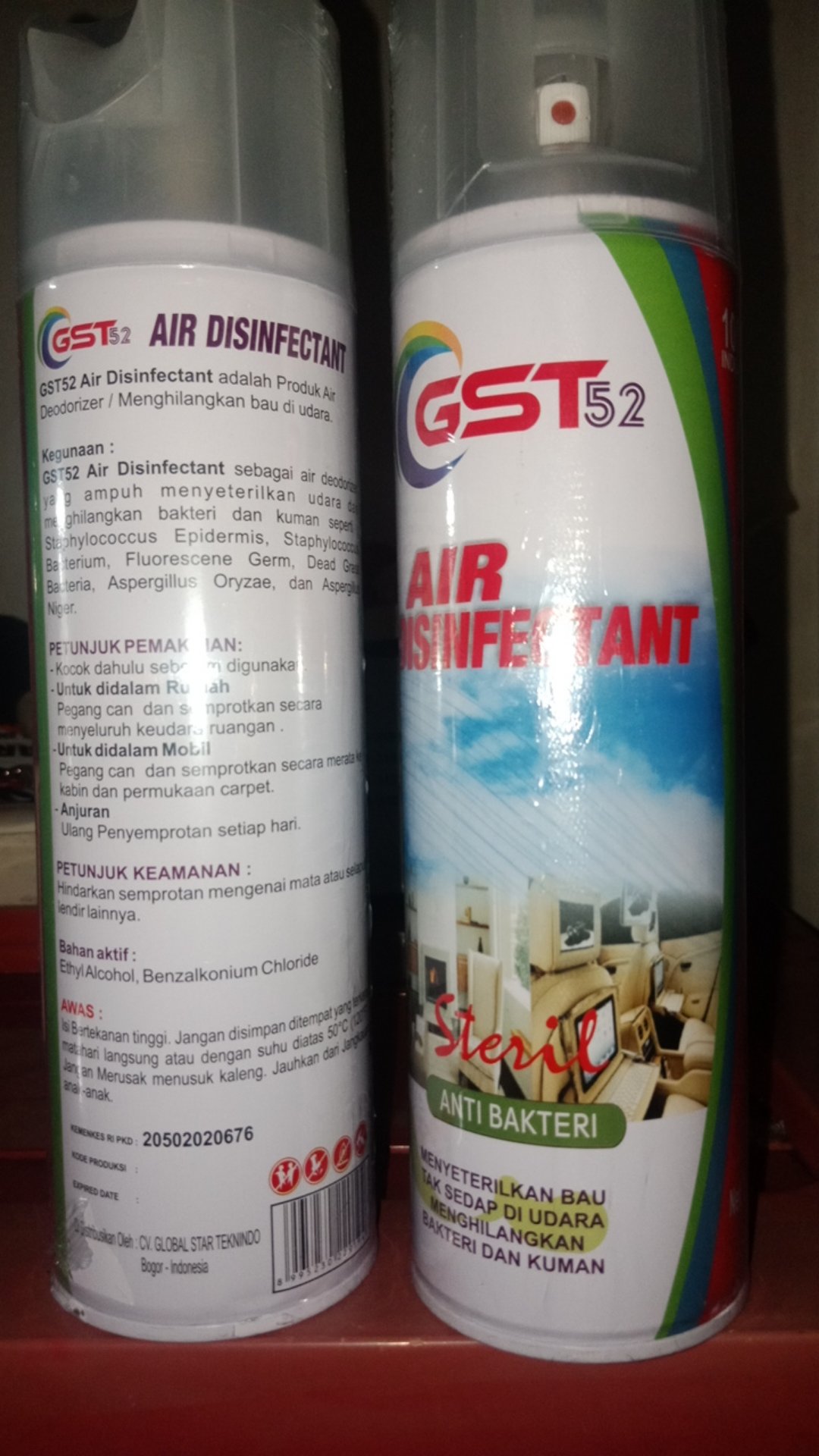 Air Disinfectan Gst52 500ml