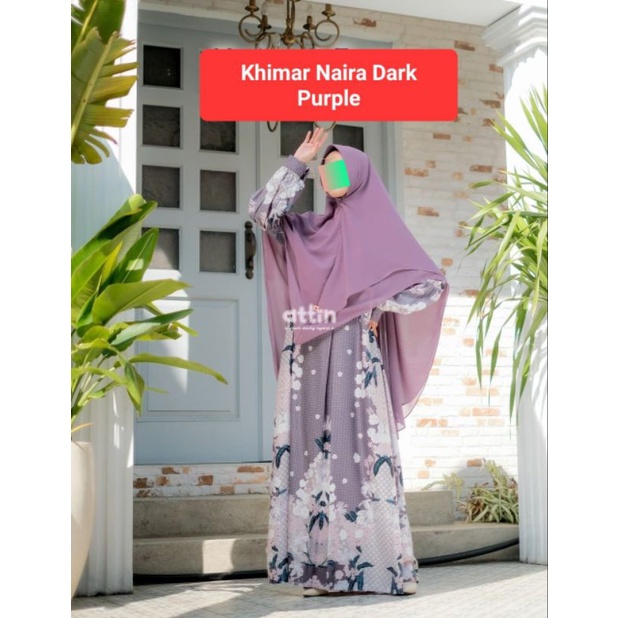 Khimar Naira Kemasan Pouch By Attin