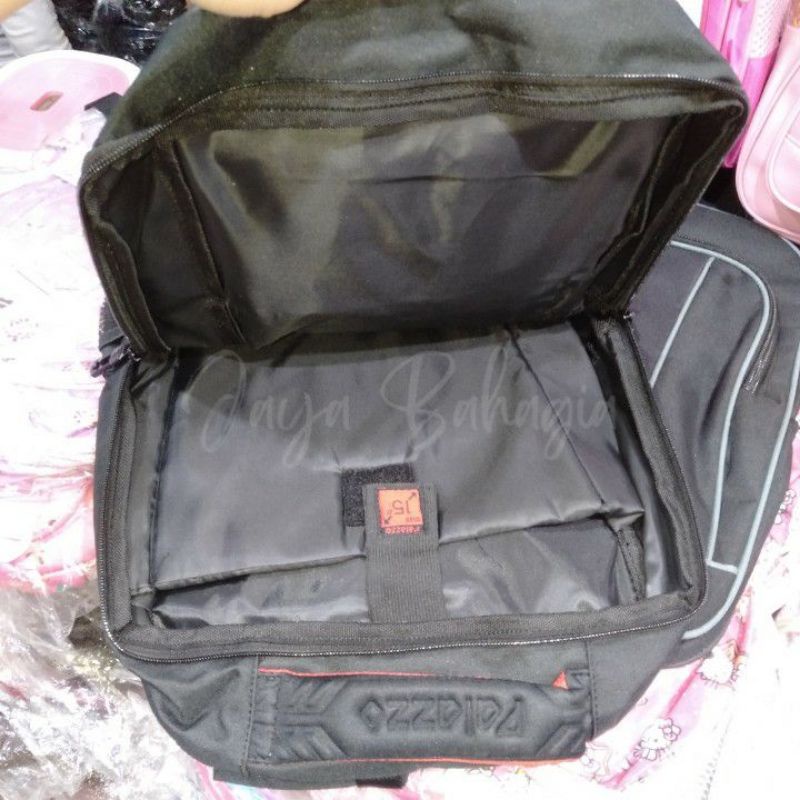 Ransel Laptop Palazzo 300 Tas Sekolah Kerja Pria Emboss Belakang Original