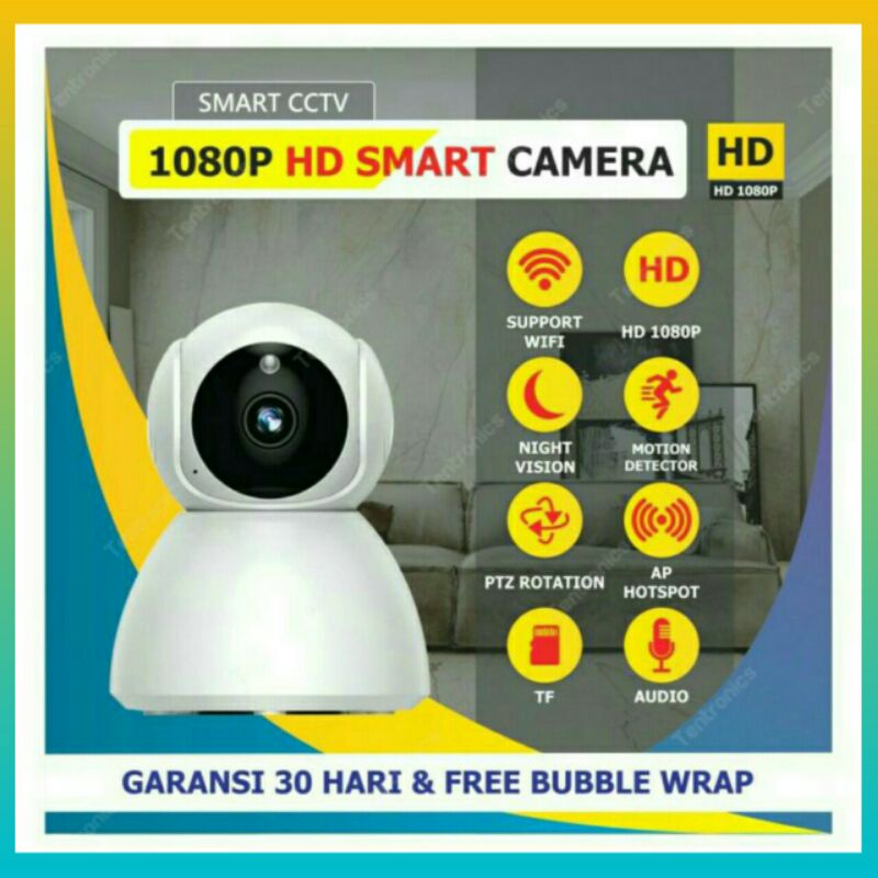 IP Camera 1080P CCTV Snowman 5MP V380 Pro Cam Kamera Wireless Wifi