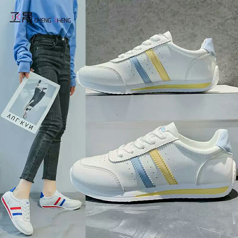 SN2130 (free kaos kaki*) SEPATU SNEAKERS RINGAN WANITA IMPORT