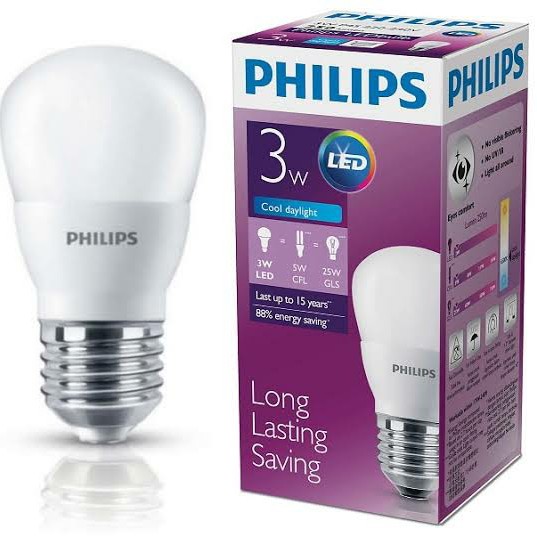 Lampu Philips LED 3W