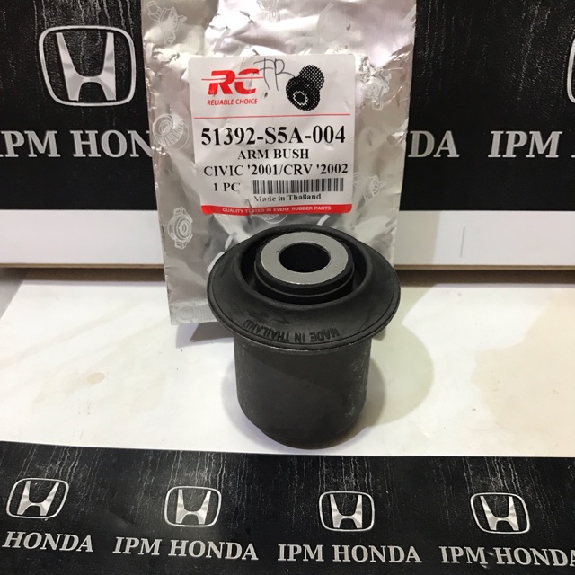 51392 S5A Bos Bush Bushing Sayap Lower Arm Depan Bawah Kecil Honda Stream 2002-2006 CRV GEN 2 RD4 RD5 2002-2006  Civic Es Century VTIS 2001-2005