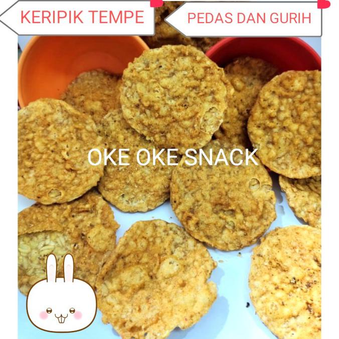 

Termurah Keripik Tempe Crispy Pedas Gurih 500Gram