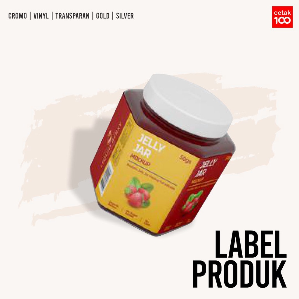 cetak stiker vinyl+laminasi Glossy A3