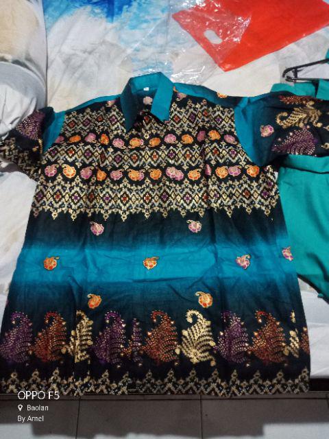 [best Seller...!]] Batik Couple Gamis Baloteli Sarimbit Keluarga Batik Pekalongan Tanah Abang