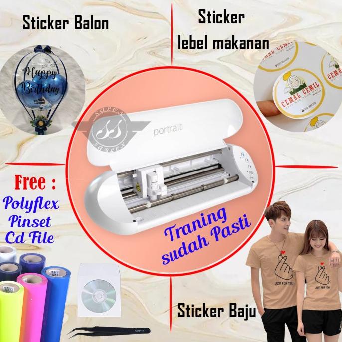 Mesin Cutting Sticker Portrait 3 / Portrait Versi 3 / Potrait 3 A4