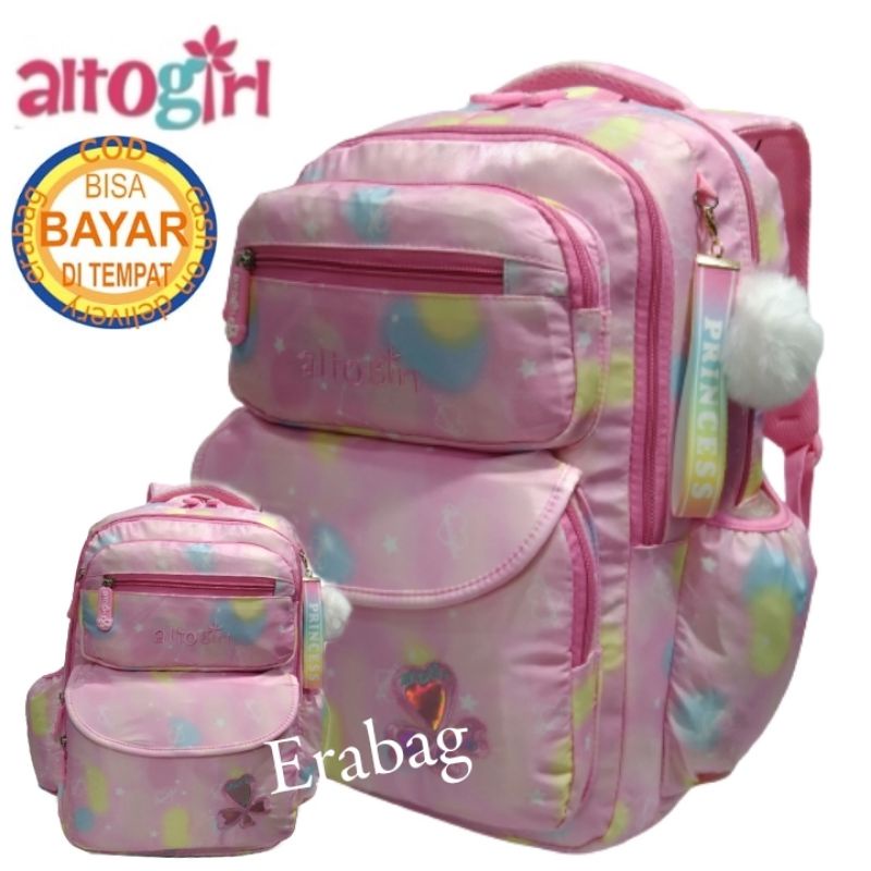 Tas Ransel Alto Girl Import Anak Sekolah Perempuan 734107