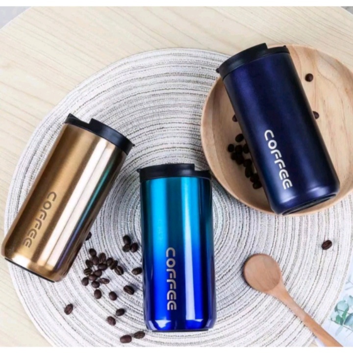 Termos Coffee Mug Stainless Steel Vacuum Insulated 500ML Tahan Panas / Dingin Kopi