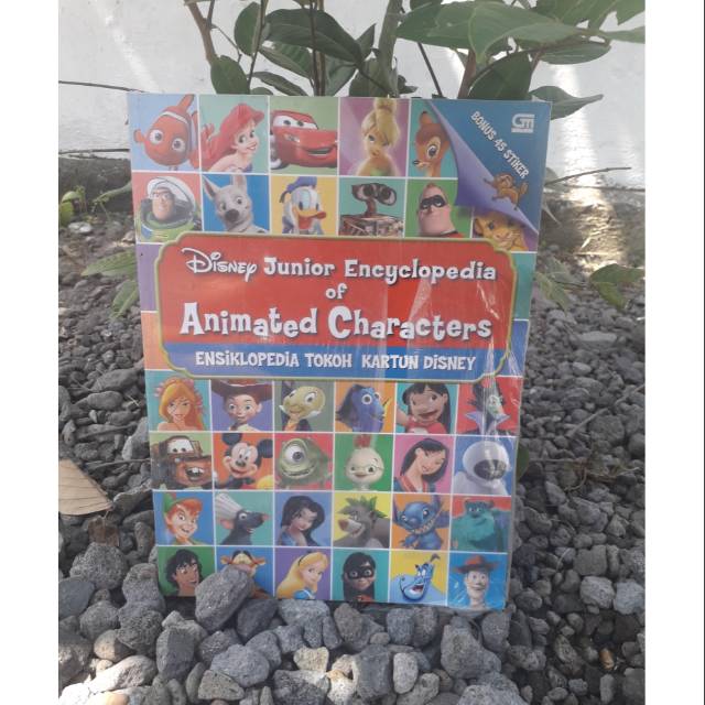 buku anak disney junior encyclopedia of animated chracter (ensiklopedia tokoh kartun disney)
