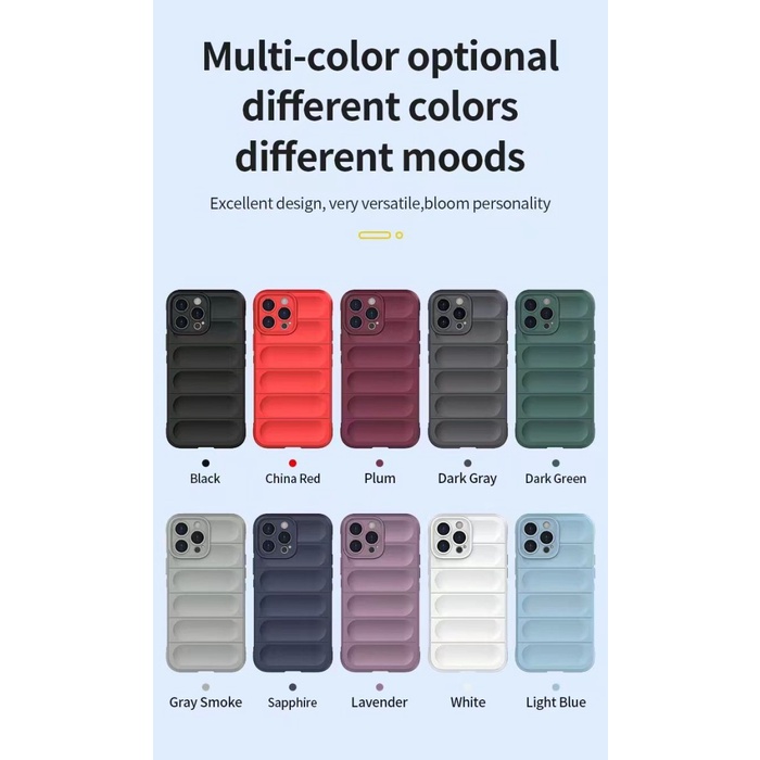 SAMSUNG M33 5G ANTI FALL MATTE SOFT TPU ANTI DROP COVER SOFTCASE - BLACK