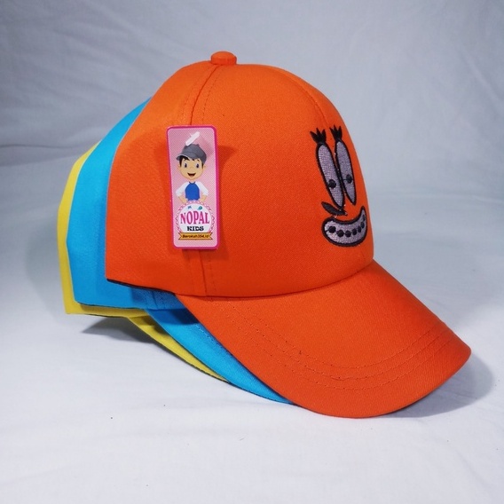 TOPI ANAK KARAKTER MOTIF KARTUN - TOPI BAEBALL SPONGEBOB - TOPI ANAK UNISEX TERBARU