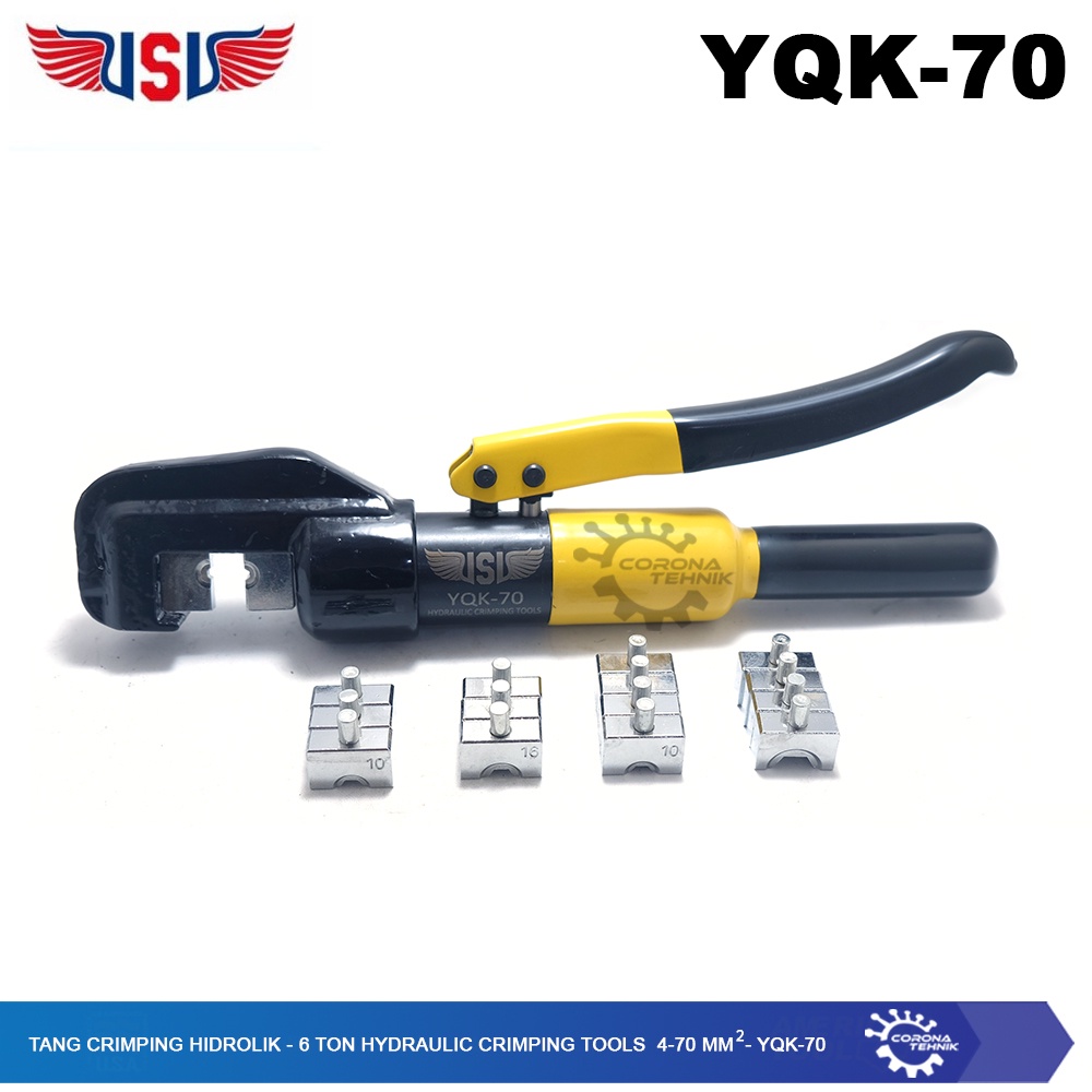 YQK-70 - Tang Crimping Hidrolik - 6 Ton Hydraulic Crimping 4-70 mm