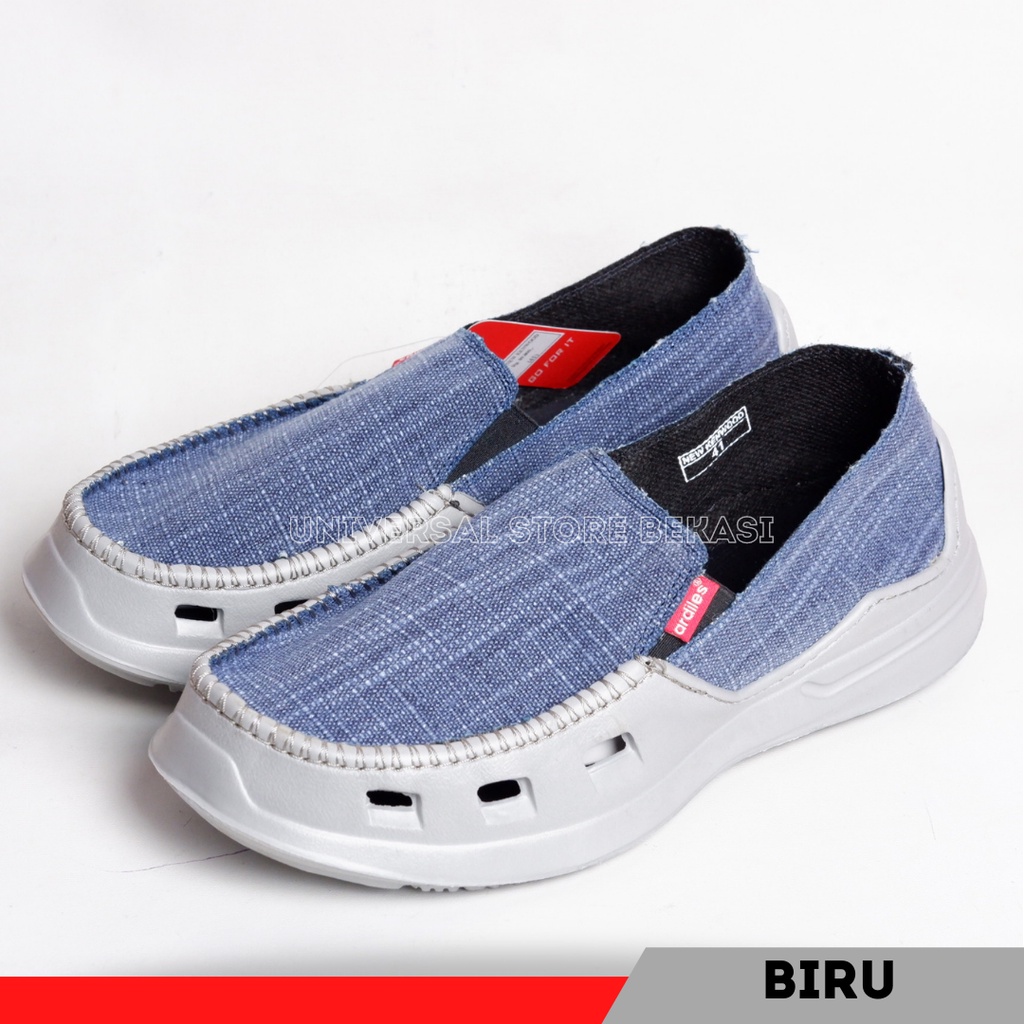 Sepatu Pria Kanvas Ringan lelaki laki Cowok Ardiles Kenwood Sepatu Karung Jeans Casual Slip On