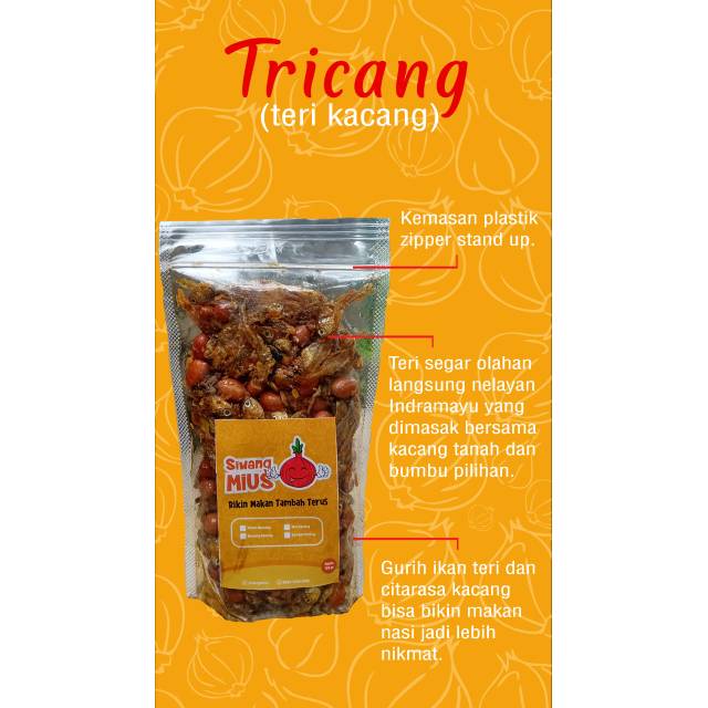 

TRICANG ( Teri Kacang )