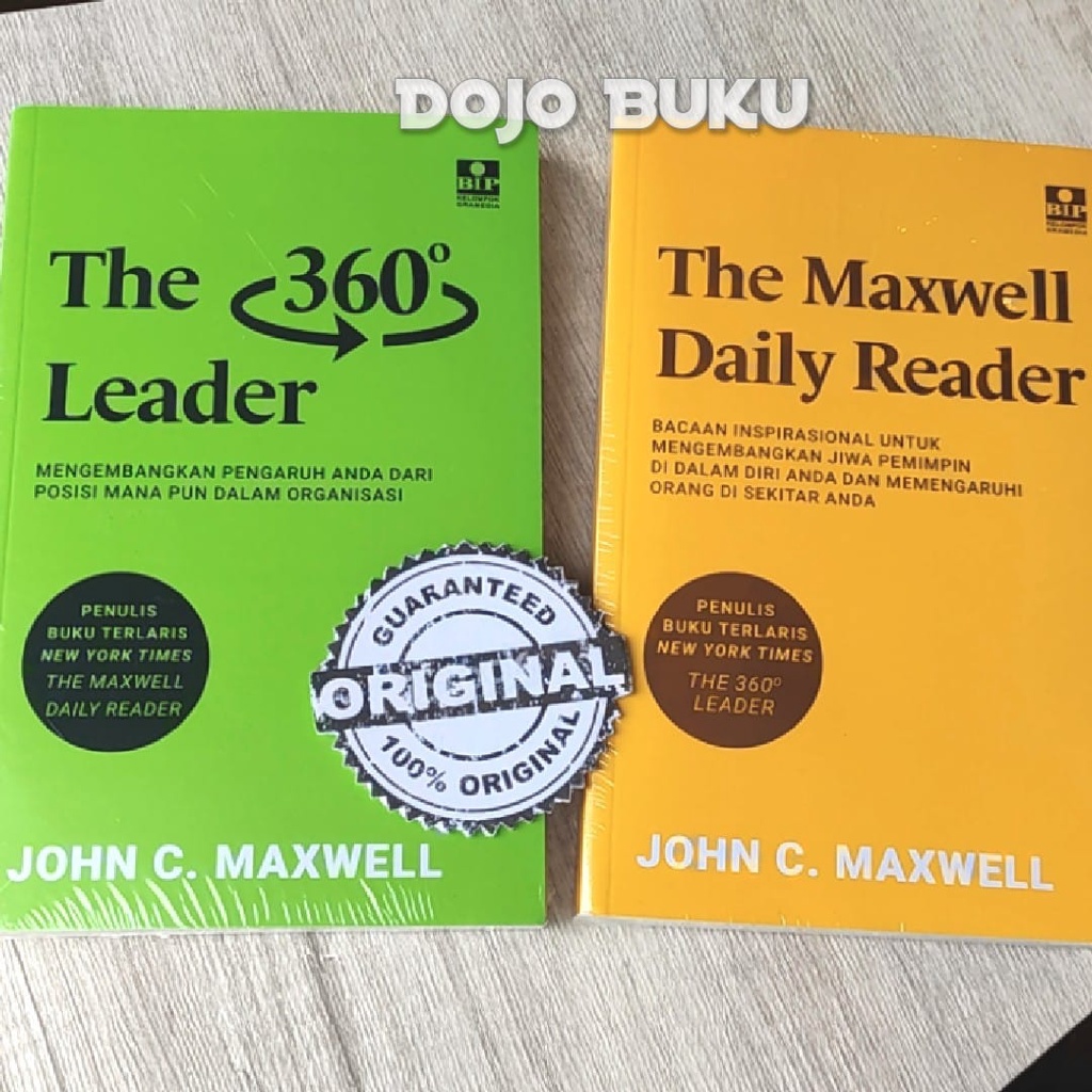 Set Buku John C. Maxwell (COVER 2021)