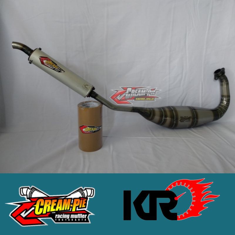 Knalpot Creampie Galvanish NS2 Ninja R 100% Original