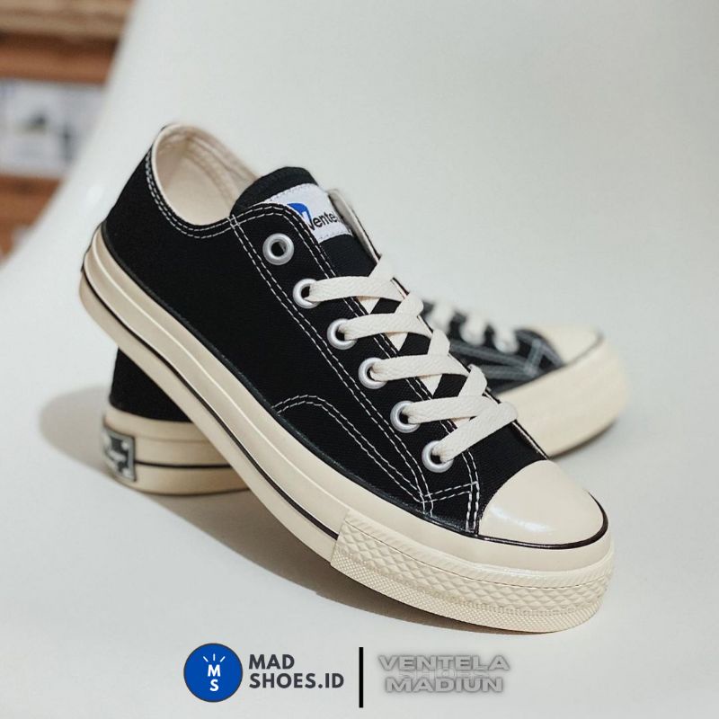 Ventela 70's Low Black Natural