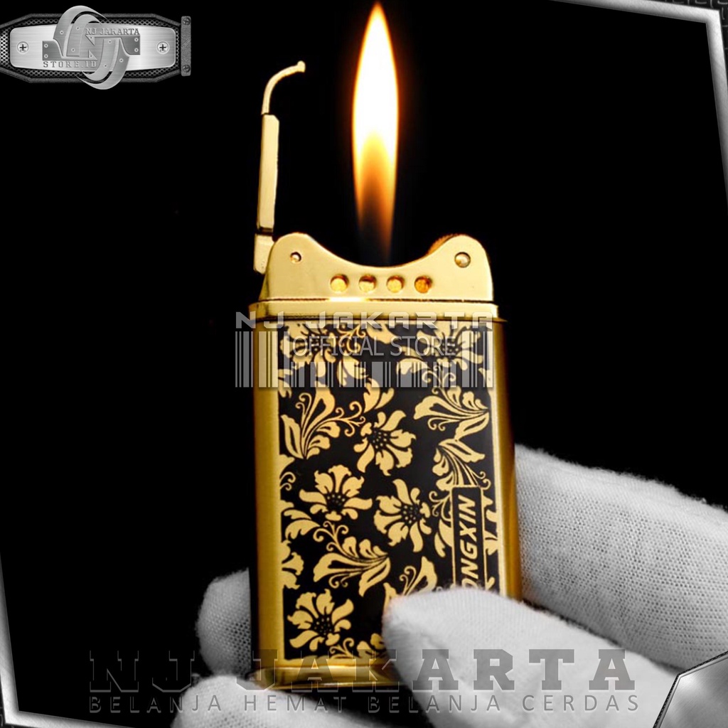 MANCIS Korek Api Lighter Mancis Batik Slim Full Besi