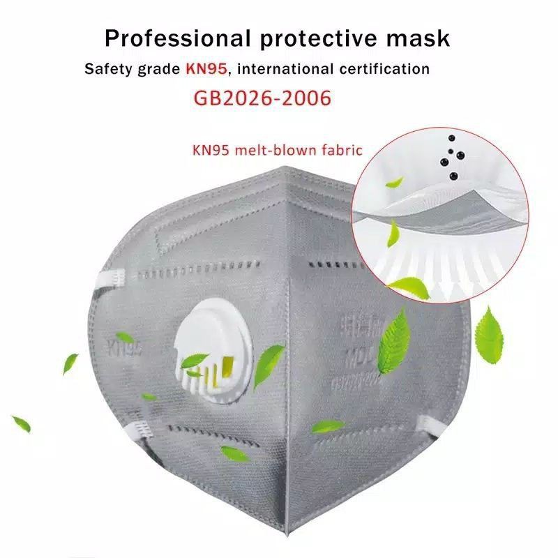 MASKER SURGICAL ALKINDO KN95 N95  RESPIRATOR PREMIUM MASK / KN95 Black/Masker KN warna warni/Masker KN Alkindo/ Masker KN95 Hitam/KN95