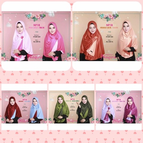 Nf18   (orange Bata - Orange Muda) Beli 2 Gratis 1