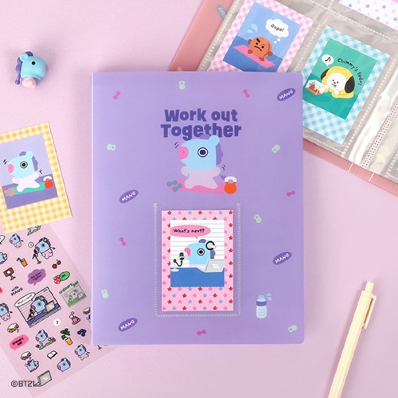 [ORDER] BT21 Home All Day Photocard Album