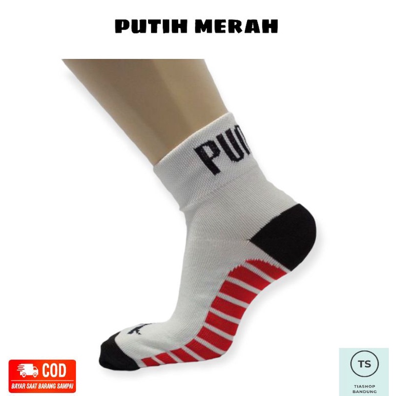 Kaos Kaki Olahraga Pendek (PM) || Kaos Kaki Sport Pria dan Wanita