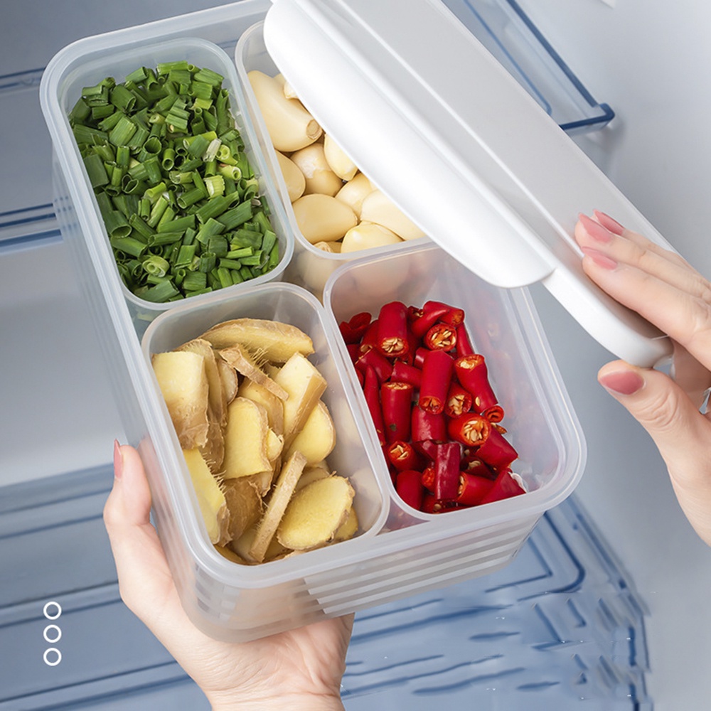 【COD Tangding】TUPPERWARE Kotak Penyimpanan Daging Dengan Tutup Untuk Kulkas