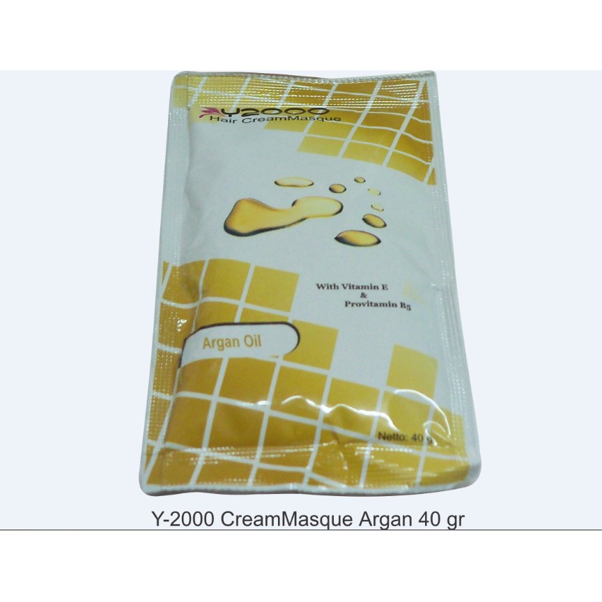 Y-2000 Cream Perawatan Rambut Masque Argan 40 gr